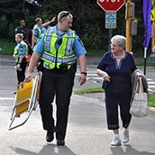 Parade traffic control