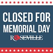 Closed Memorial Day