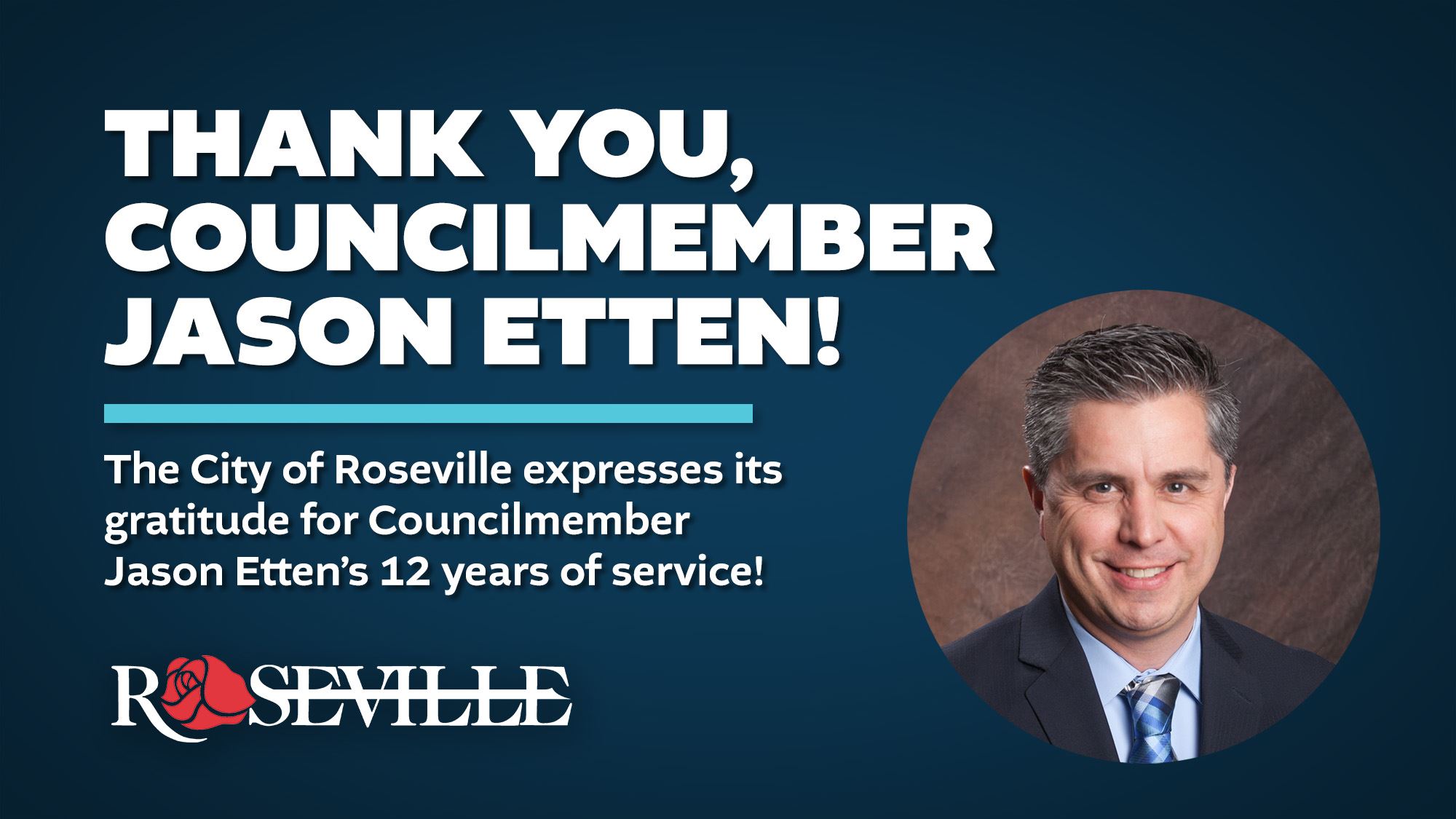 Thank you, Councilmember Jason Etten!