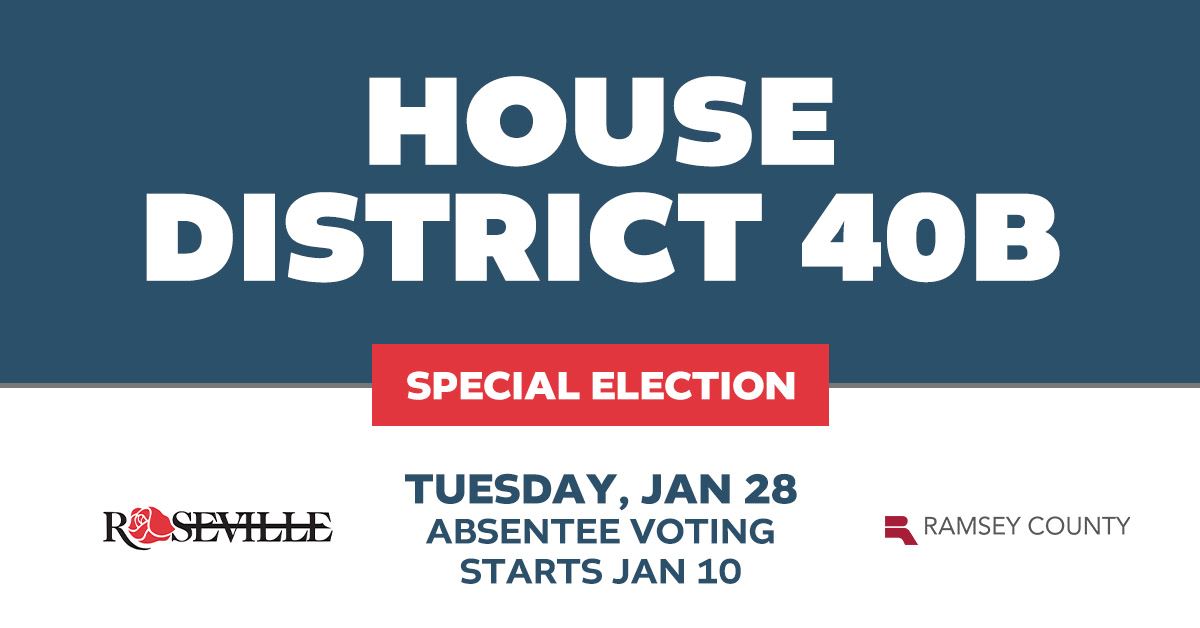 Special Election House District 40B