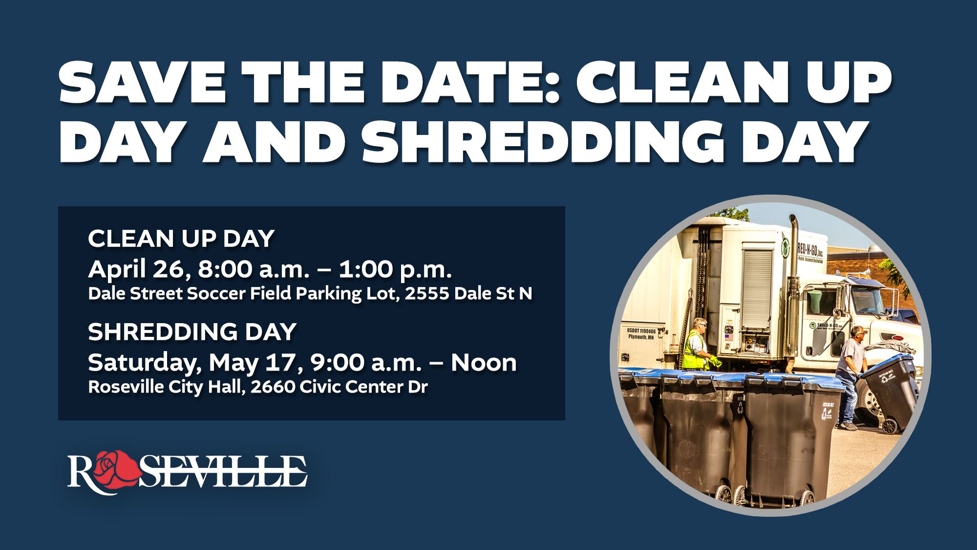 Save the Date - Public Works Events