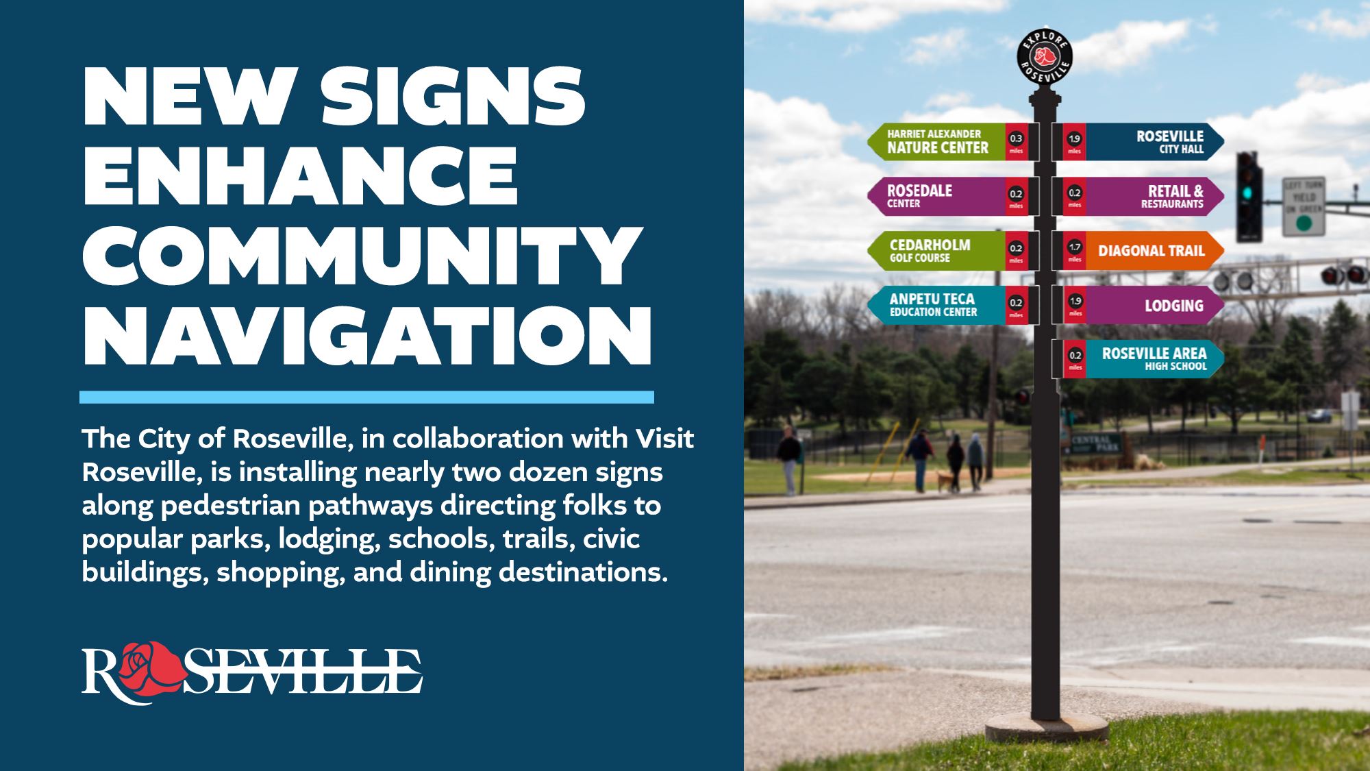 New Signs Enhance Community Navigation