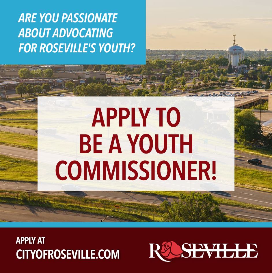 Apply to be a youth commissioner!