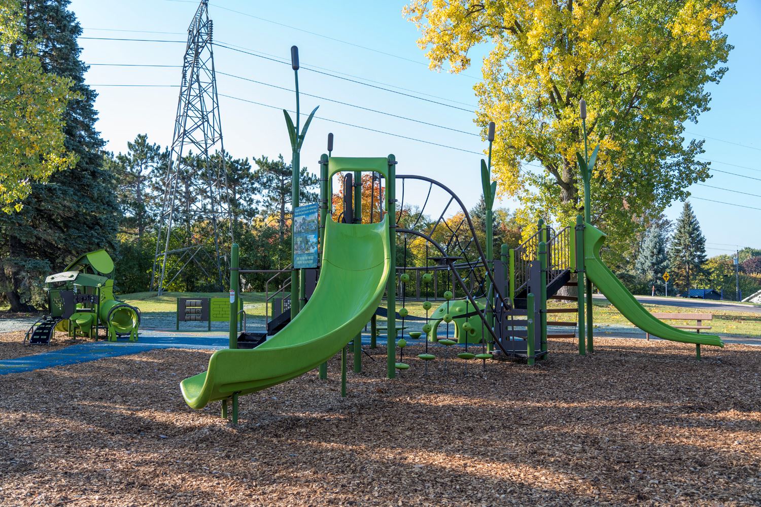 The new playground at Keya Park.